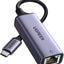 USB C to Ethernet Adapter Type C RJ45 Gigabit Network Adaptor Thunderbolt 3