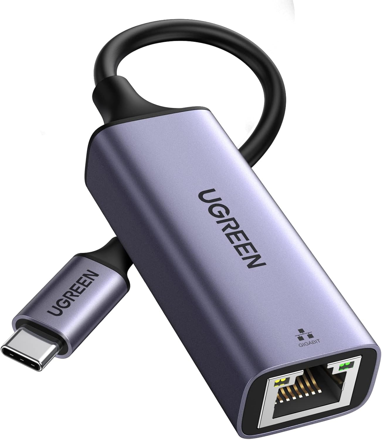 USB C to Ethernet Adapter Type C RJ45 Gigabit Network Adaptor Thunderbolt 3