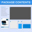 24 Inch Computer Privacy Screen Filter for 16:9 Widescreen Computer Monitor 20.9"x11.8" - Computer Screen Privacy Shield and Anti Blue Light Anti Glare Screen Protector