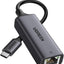 USB C to Ethernet Adapter Type C RJ45 Gigabit Network Adaptor Thunderbolt 3