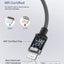 USB C to Lightning Cable 1M, [Apple MFi Certified] iPhone Fast Charger Cable
