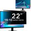 24 Inch Computer Privacy Screen Filter for 16:9 Widescreen Computer Monitor 20.9"x11.8" - Computer Screen Privacy Shield and Anti Blue Light Anti Glare Screen Protector