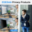 24 Inch Computer Privacy Screen Filter for 16:9 Widescreen Computer Monitor 20.9"x11.8" - Computer Screen Privacy Shield and Anti Blue Light Anti Glare Screen Protector