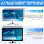 24 Inch Computer Privacy Screen Filter for 16:9 Widescreen Computer Monitor 20.9"x11.8" - Computer Screen Privacy Shield and Anti Blue Light Anti Glare Screen Protector