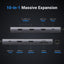 Revodok Pro 210 Laptop Docking Station 10 in 1 USB C Dock Dual HDMI 4K@60Hz