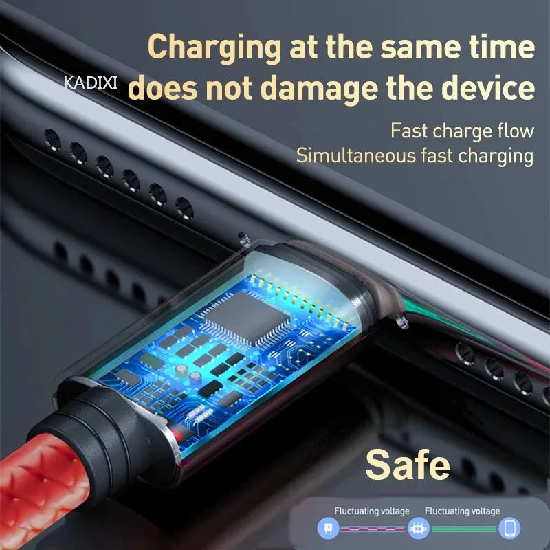 Lovebay 3 In 1 USB Fast Charging Cable