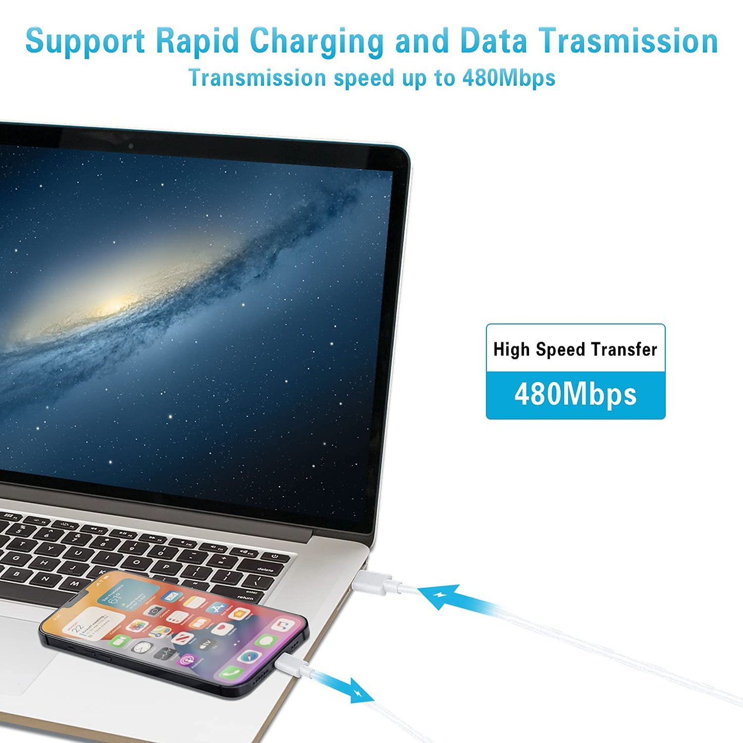 USB C to Lightning Cable