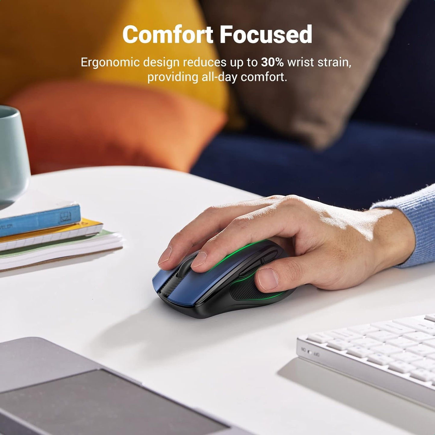 UGREEN Wireless ergonomic Mouse